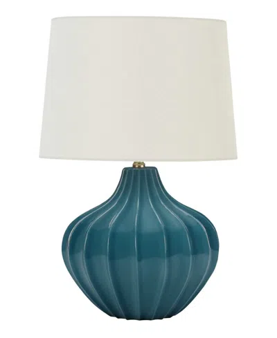 Monarch Specialties Lighting 24" Ceramic Table Lamp In Blue