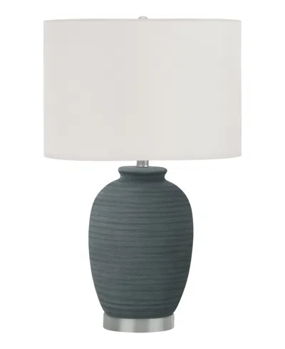 Monarch Specialties Lighting 24" Ceramic Table Lamp In Gray