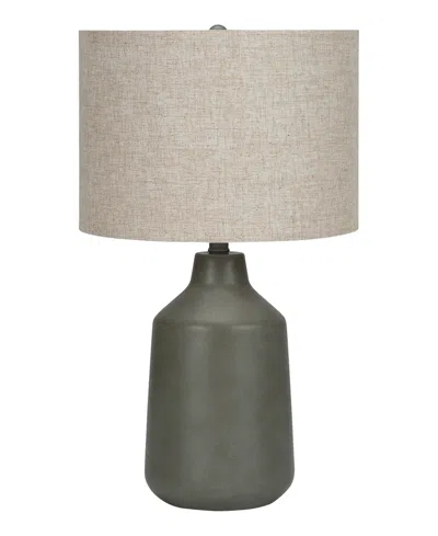 Monarch Specialties Lighting 24" Ceramic Table Lamp In Gray