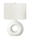 Monarch Specialties Lighting 24" Ceramic Table Lamp In White