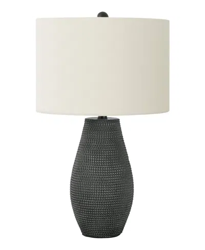 Monarch Specialties Lighting 24" Metal Table Lamp In Black