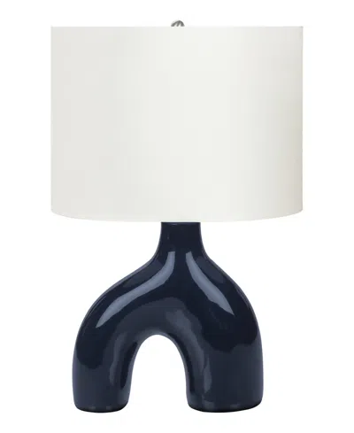 Monarch Specialties Lighting 25" Ceramic Table Lamp In Blue