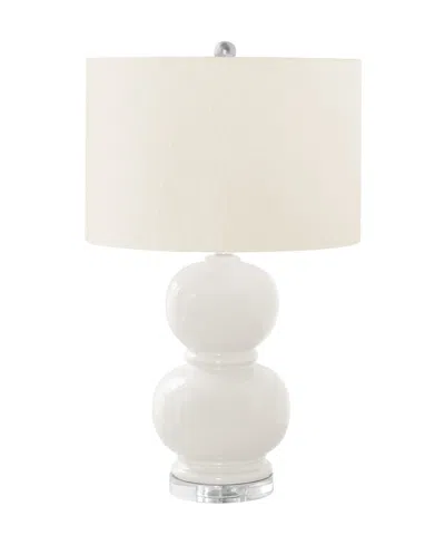 Monarch Specialties Lighting 25" Ceramic Table Lamp In White