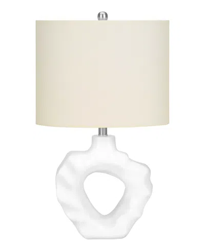 Monarch Specialties Lighting 25" Plastic Table Lamp In White