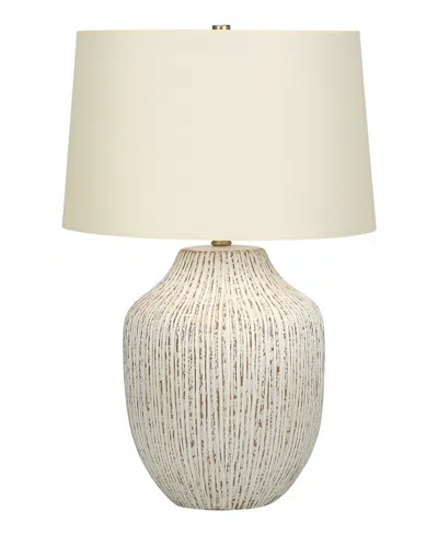 Monarch Specialties Lighting 26" Ceramic Table Lamp In Neutral