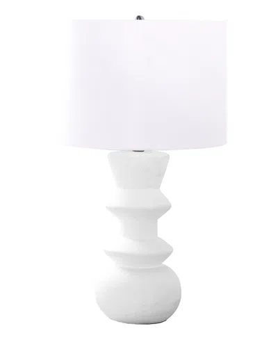 Monarch Specialties Lighting 26" Ceramic Table Lamp In White