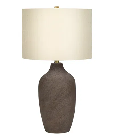 Monarch Specialties Lighting 27" Ceramic Table Lamp In Gray