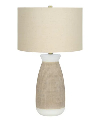 Monarch Specialties Lighting 27" Ceramic Table Lamp In Neutral