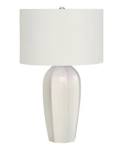 Monarch Specialties Lighting 27" Ceramic Table Lamp In White