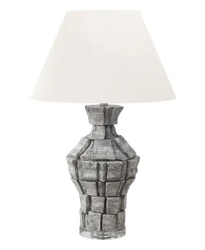 Monarch Specialties Lighting 28" Plastic Table Lamp In Gray