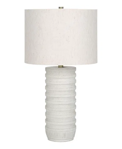 Monarch Specialties Lighting 28" Plastic Table Lamp In White