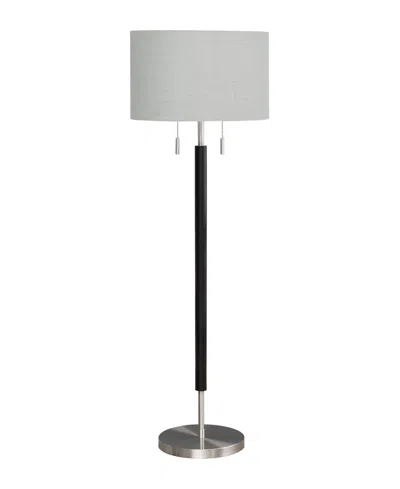 Monarch Specialties Lighting 60" Metal Floor Lamp In Black