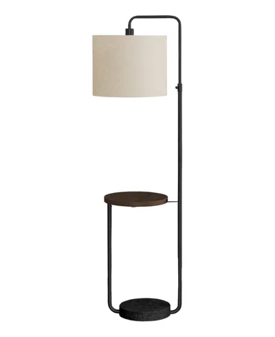 Monarch Specialties Lighting 67" Metal Floor Lamp In Black