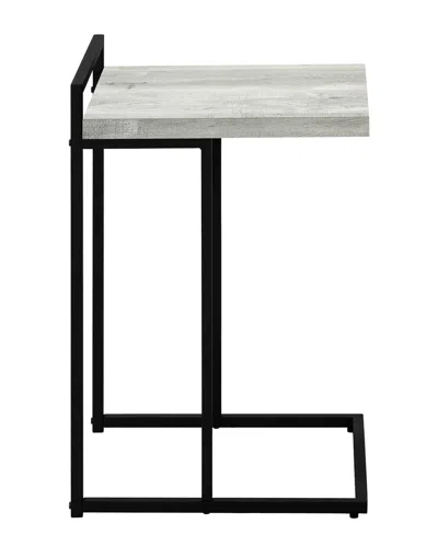 Monarch Specialties Side Table / C Table In Grey