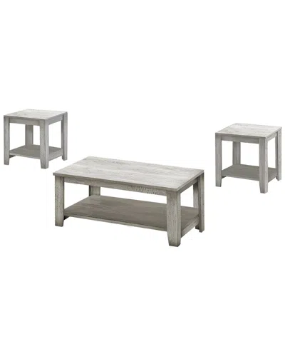Monarch Specialties Table In Grey