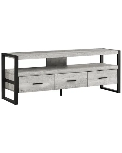 Monarch Specialties Tv Stand In Grey