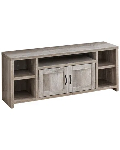 Monarch Specialties Tv Stand In Taupe