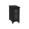Monarch Transitional Accent Table In Black Color