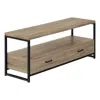 Monarch Tv Stand, 48 Inch, Console, Media Entertainment Center, Storage Drawers