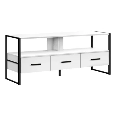 Monarch Tv Stand, 48 Inch, Console, Media Entertainment Center, Storage Drawers