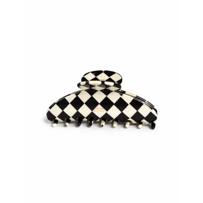 Monarch Women's Black / White Black & White Hair Claw