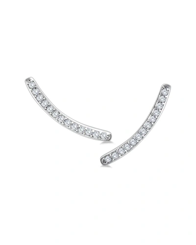 Monary 14k 0.13 Ct. Tw. Diamond Earrings In Metallic