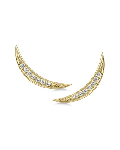 Monary 14k 0.14 Ct. Tw. Diamond Earrings In Gold