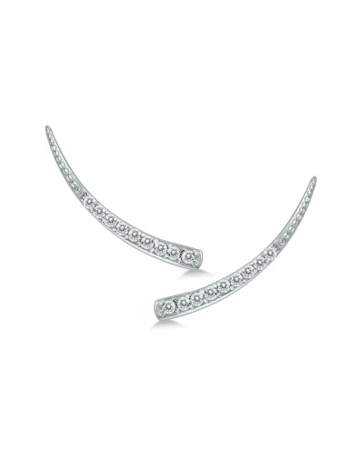 Monary 14k 0.18 Ct. Tw. Diamond Earrings In Metallic