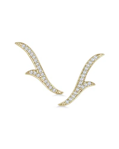 Monary 14k 0.18 Ct. Tw. Diamond Earrings In Gold