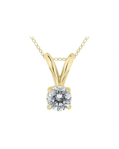 Monary 14k 0.20 Ct. Tw. Diamond Necklace In Gold
