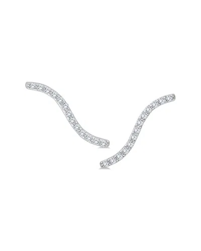 Monary 14k 0.23 Ct. Tw. Diamond Earrings In Metallic