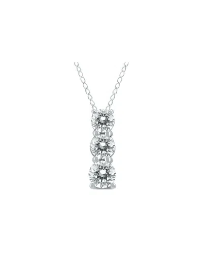 Monary 14k 0.23 Ct. Tw. Diamond Necklace In Green