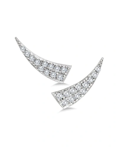 Monary 14k 0.24 Ct. Tw. Diamond Earrings In Metallic