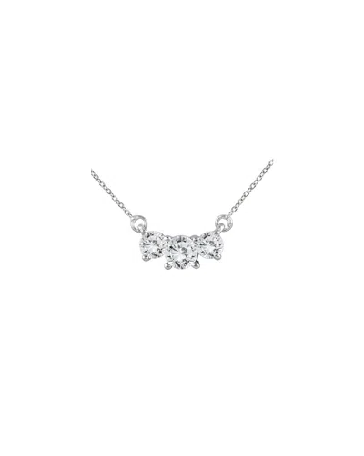 Monary 14k 0.96 Ct. Tw. Diamond Necklace In Metallic