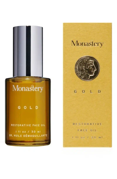 Monastery Gold Restorative Face Oil, 1 oz In White