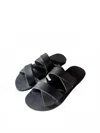 Monastiraki Women's Elis Sandal In Black In Black