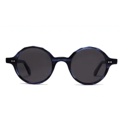 Monc Løkka | Sunglasses/blue Marble In Black
