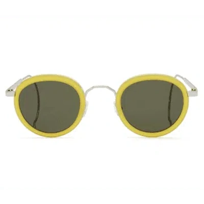Monc London Fields | Sunglasses/limencello In Yellow