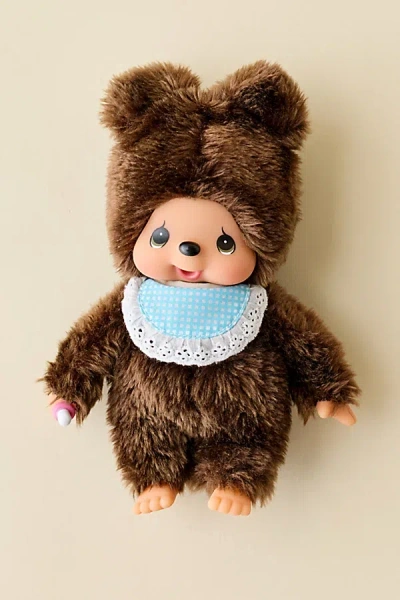 Monchhichi Friends Kuma Bear Plushie In Brown At Urban Outfitters
