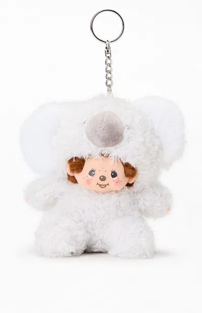 Monchhichi Plush Koala Keychain In Gray