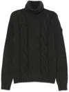 Moncler Turtleneck Sweater In 灰色
