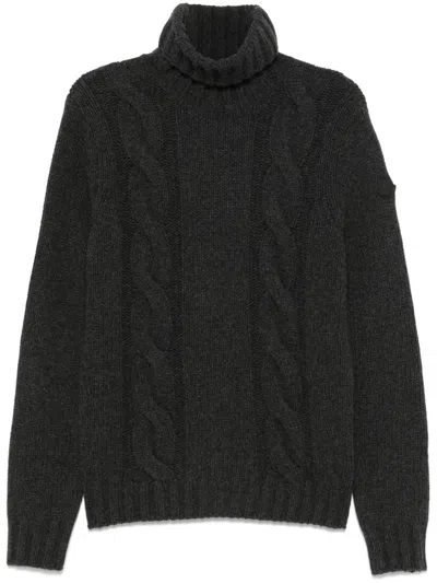 Moncler Turtleneck Sweater In Grey