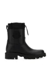 Moncler Kickstream Rain Boots In Black