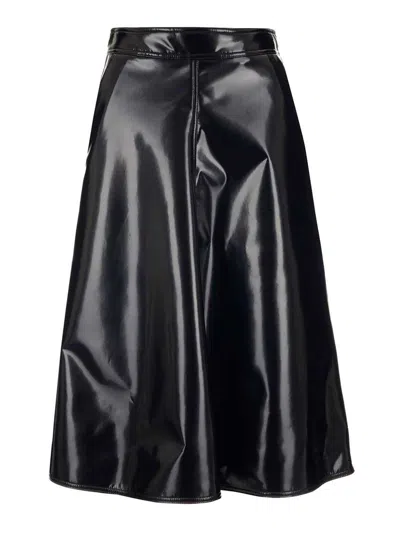 Moncler 1952 Midi Skirts In Negro