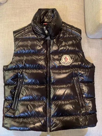 Pre-owned Moncler 1952 Awake Ny Parker Gilet Vest Down Size L (3) Black