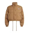 Moncler Selle Down Jacket In Brown