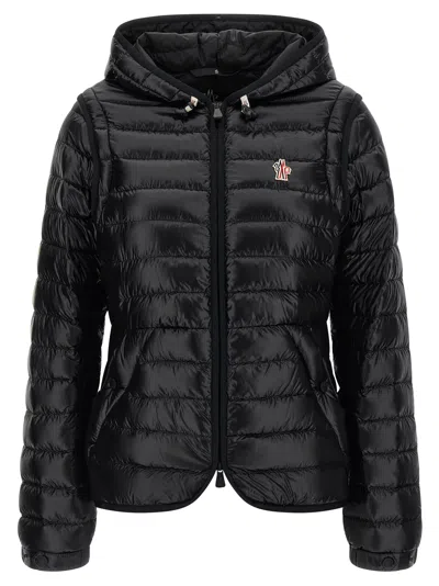 Moncler 2-in-1 Karura Down Jacket In Black