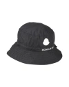Moncler 2  1952 Man Hat Black Size L Polyamide In Black