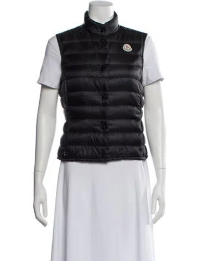 Pre-owned Moncler 2010 Striped Down Jacket In Black