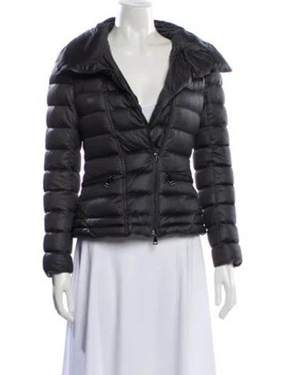 Pre-owned Moncler 2010's Suisselle Down Jacket In Gray